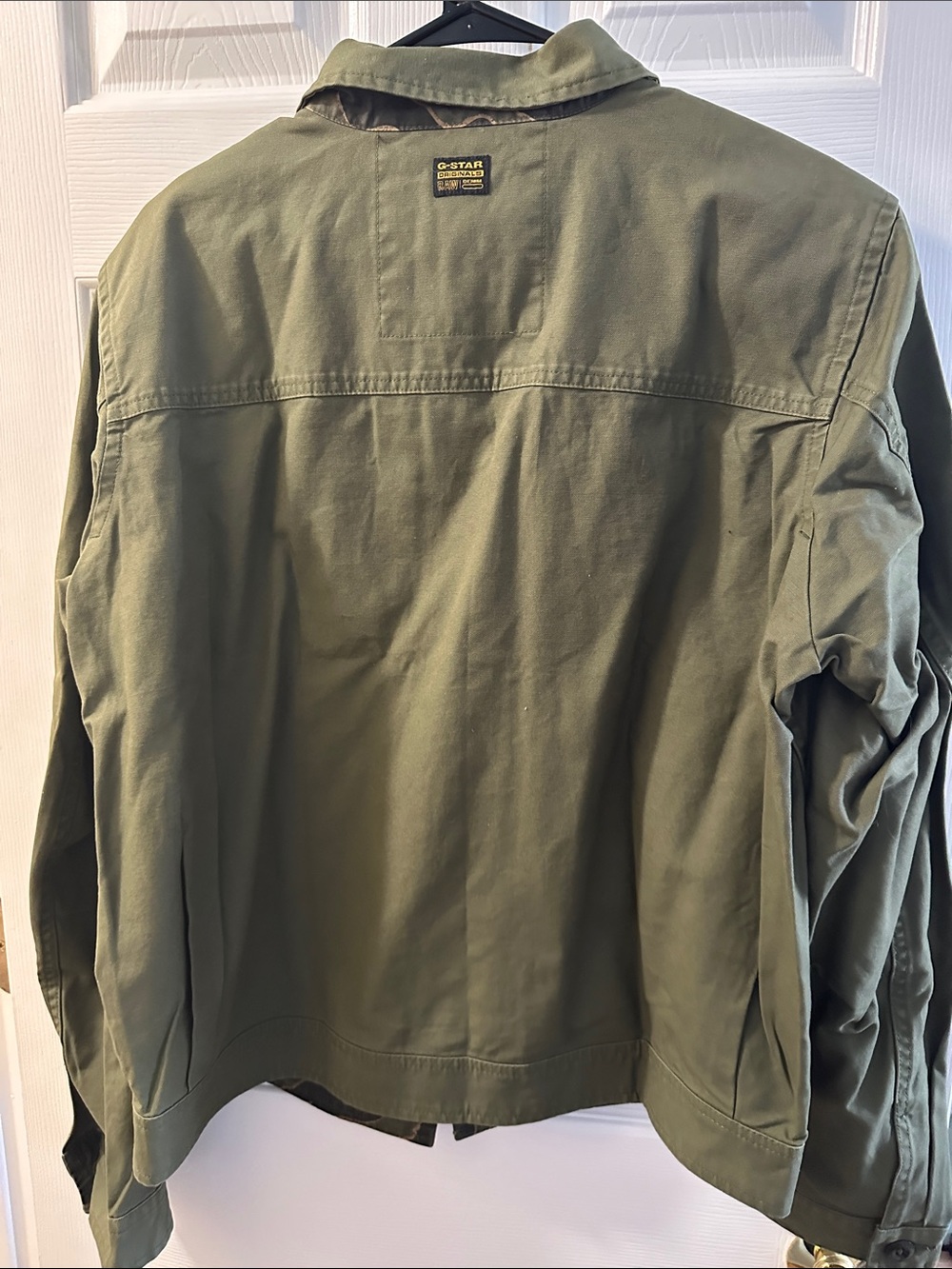 G-Star Shadow Olive Utility Overshirt NWT - Picture 4 of 4